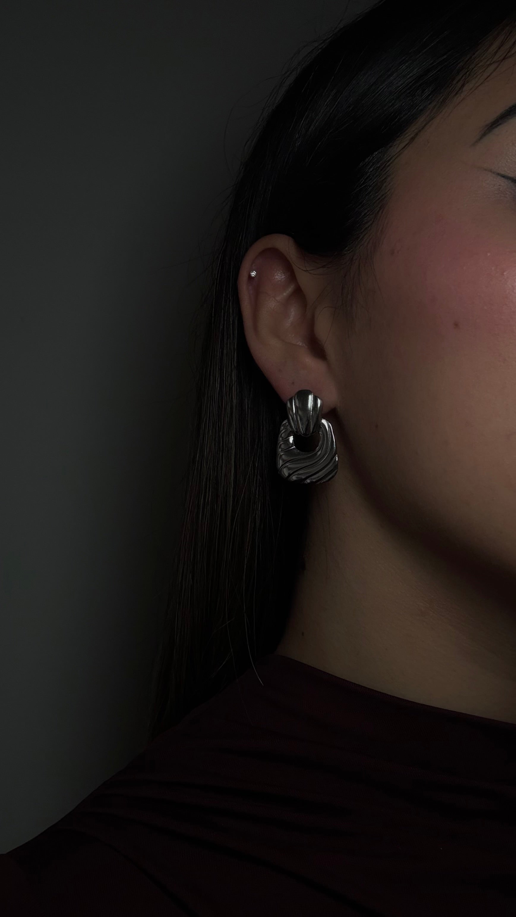 Orecchini Sand Silver