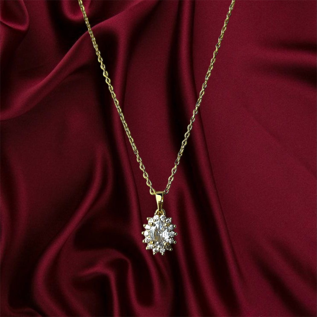 Collana Sunny Crystal Gold