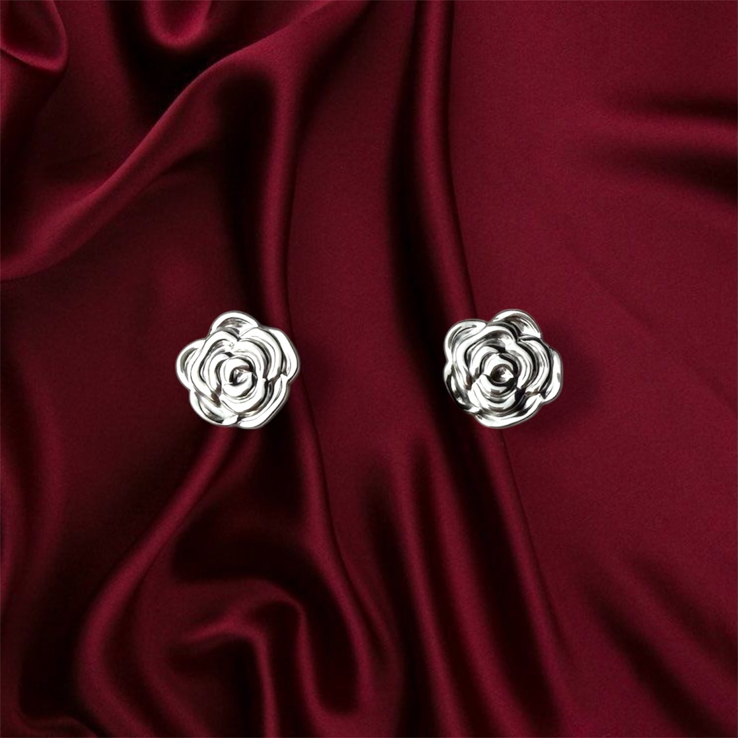 Orecchini Silver Blossom