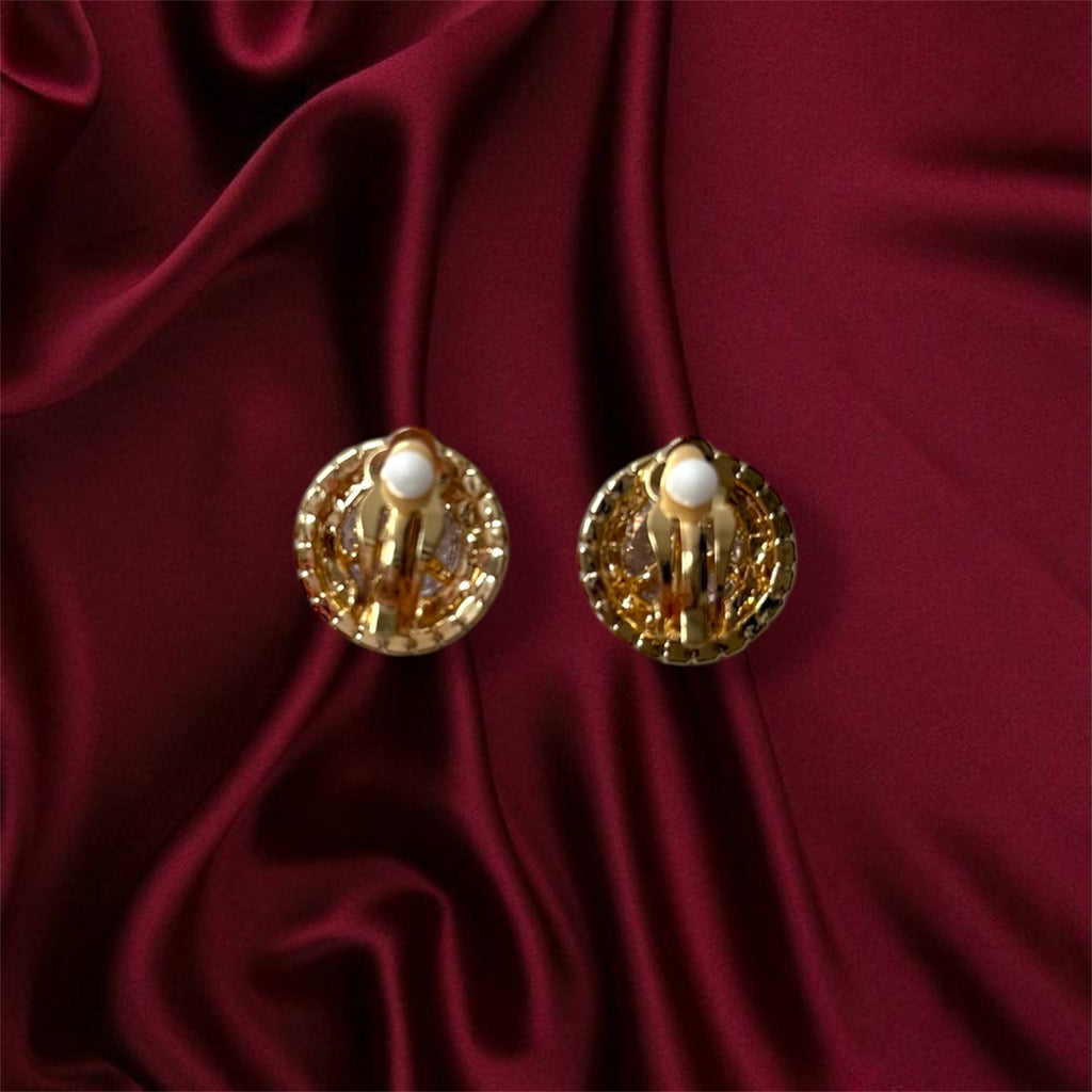 Orecchini Clip a Luna