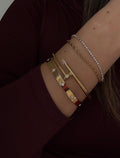 Bracciale Chiodo Gold con Brillantini