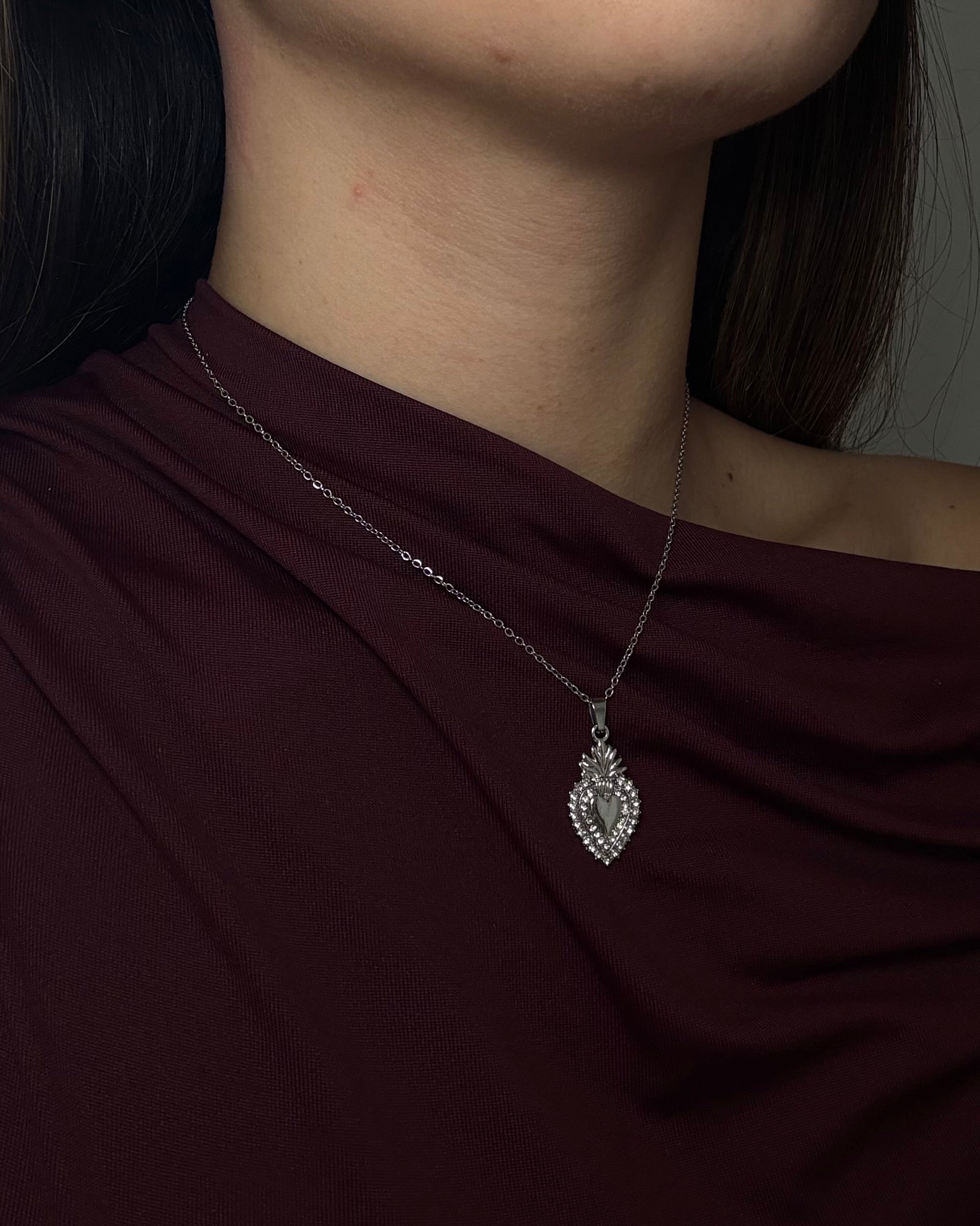 Collana Cuore Sacro