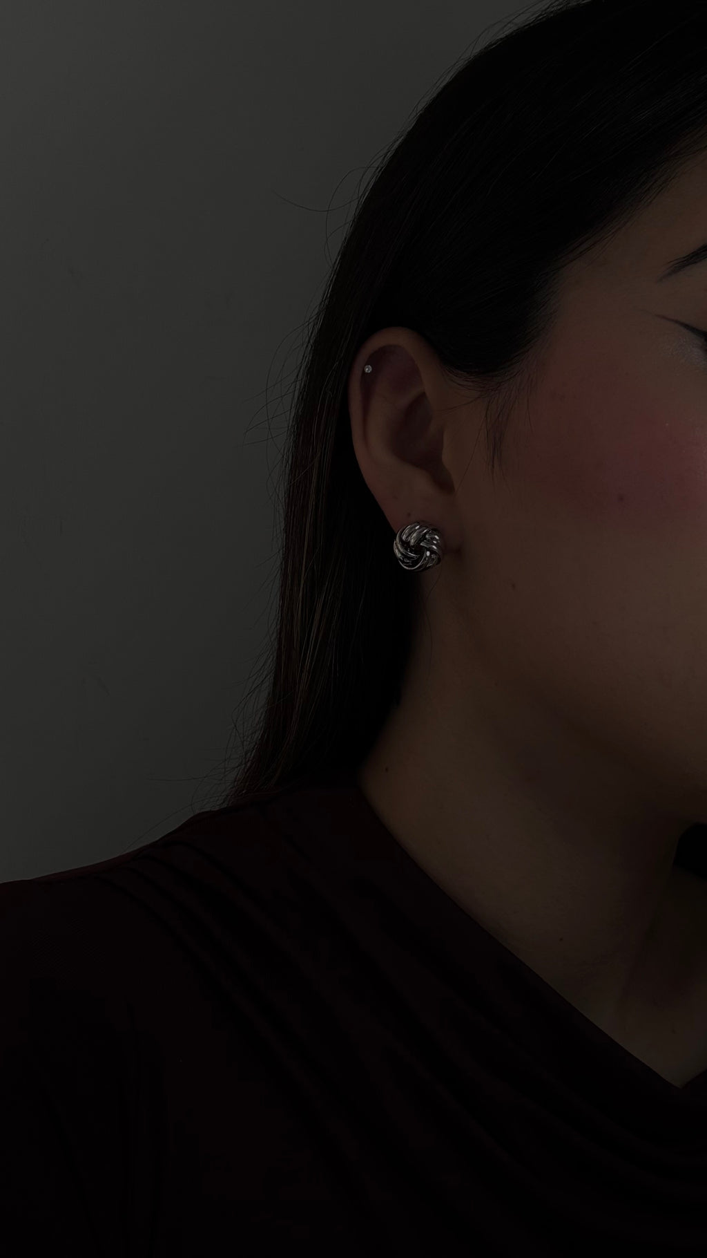 Orecchini Nodino Silver