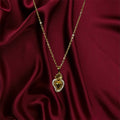 Collana Cuore Sacro Mini Gold