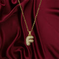 Collana Bubble Letter Gold
