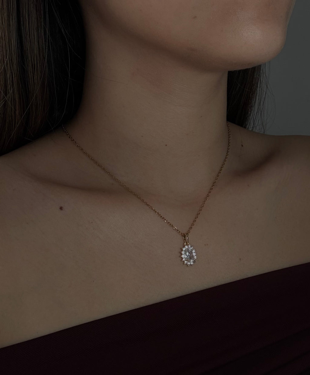 Collana Sunny Crystal Gold