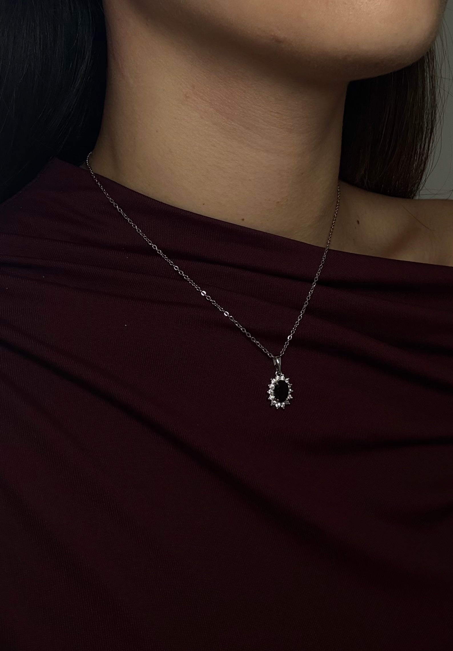 Collana Sunny Crystal Black