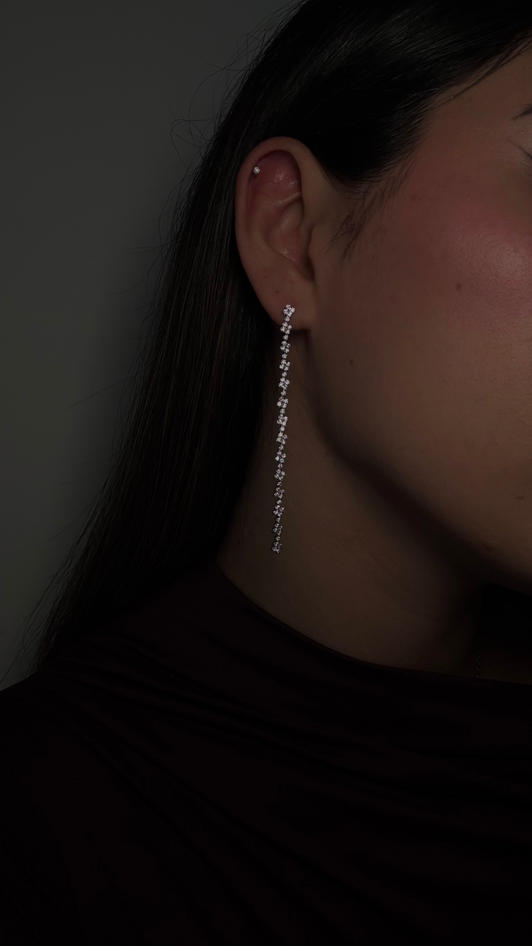 Orecchini Crystal Line