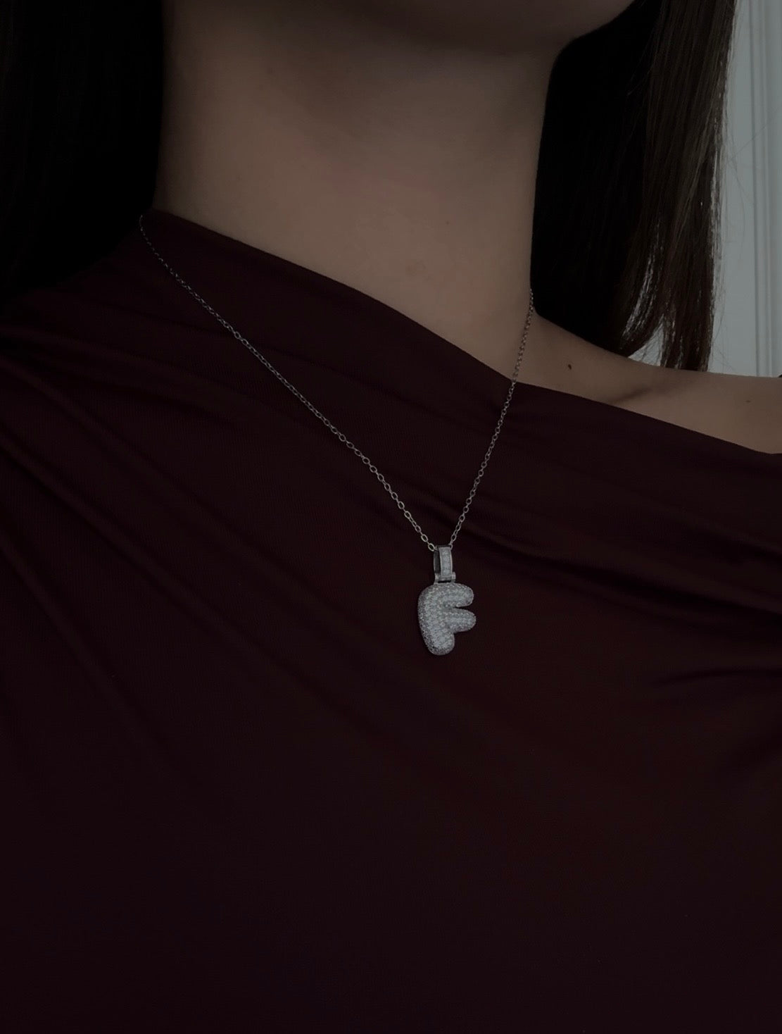 Collana Bubble Letter