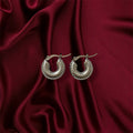 Orecchini Shell Hoops Mini Silver