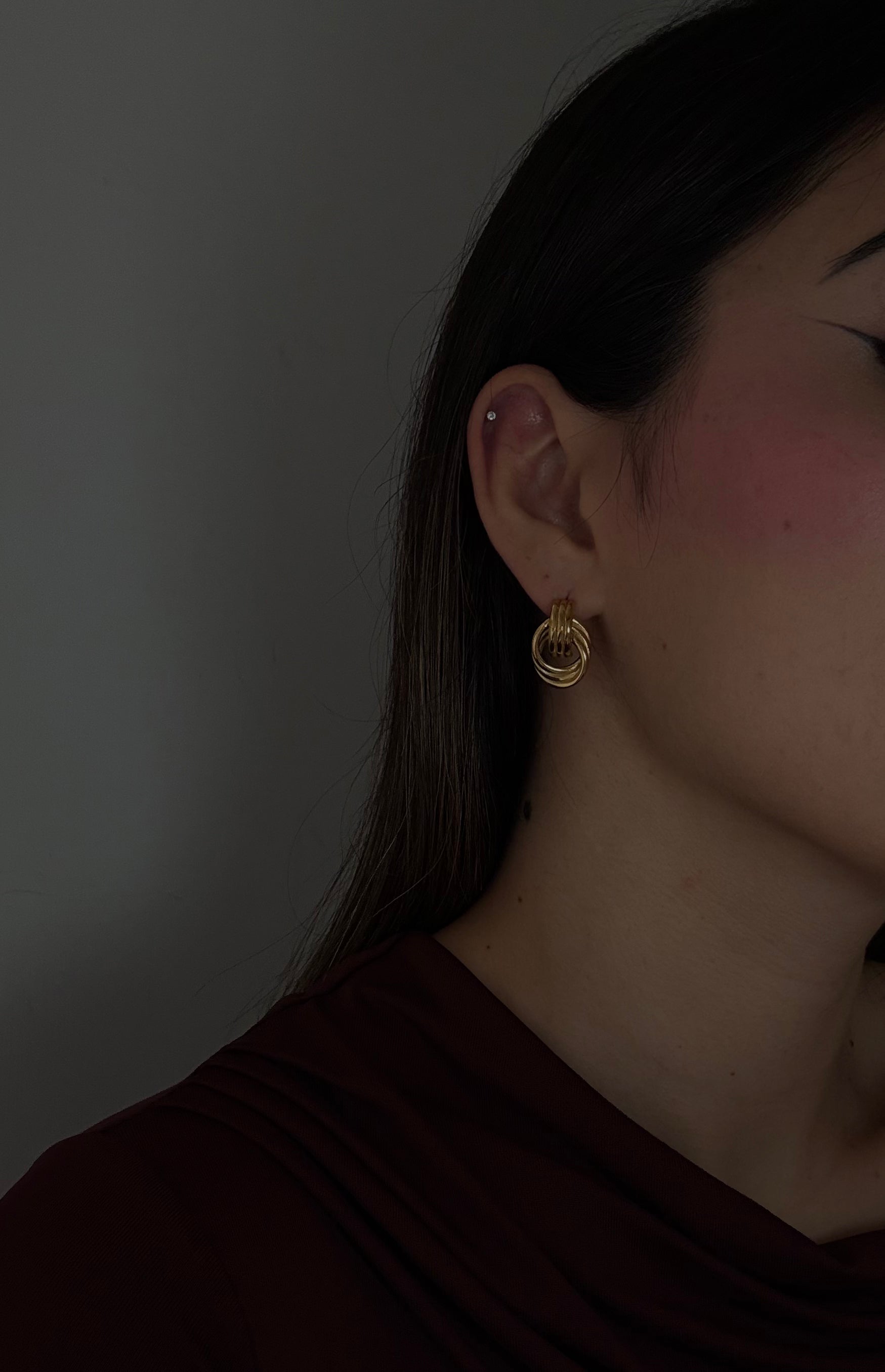 Pendientes de oro Lega